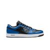 Downtown Leather Sneakers Black Cobalt Blue