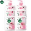 Dettol Увлажняющее антибактериальное жидкое мыло для рук (6 x 450 г)