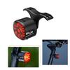 6 Modes Bicycle Brake Sensing Rear Bike Light Intelligent Brake Tail Lamp  Nightrider