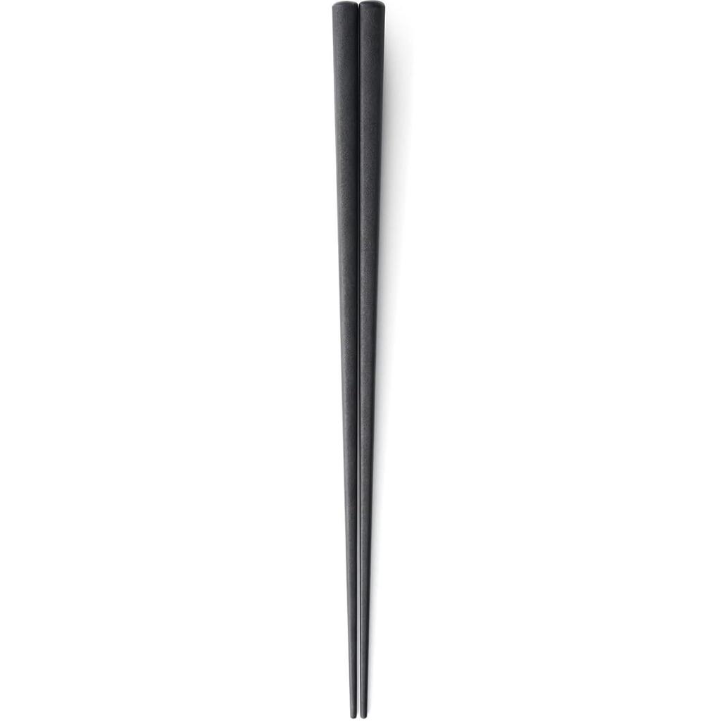 Nagao Tsubame Sanjo Chopsticks 23cm Black Tapered PPS Resin Dishwasher Safe BPA Free Made Japan