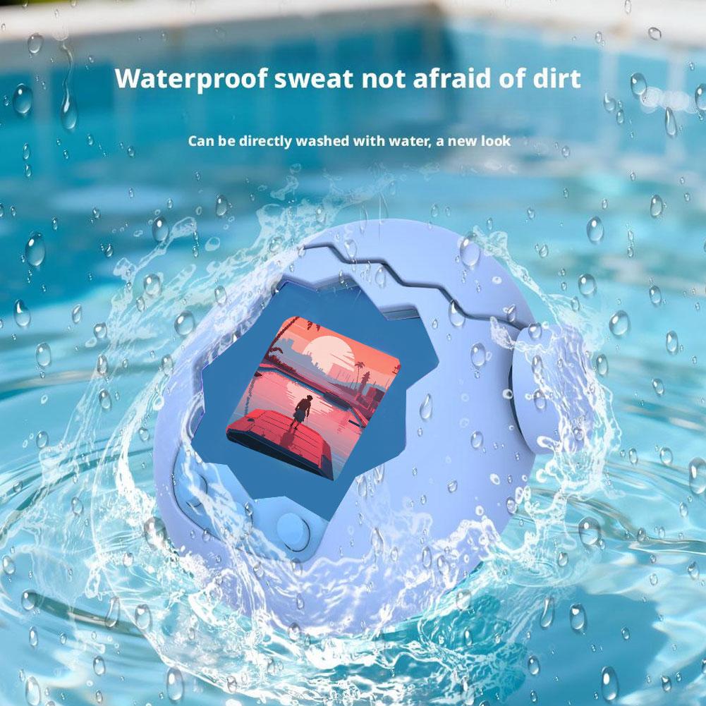 Silicone Games Console Protective Case Full Coverage with Lanyard Skin Cover Sleeve Shockproof for Tamagotchi Paradise