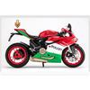 1/12 Ducati 1199 Panigale Сплав Модель Мотоцикла Литой Металл Гоночный Мотоцикл Модель Звук Свет Украшение Детская Игрушка Подарки