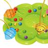 1 Set Bee Bean Picking Fishing Game Magnetic Bead Catcher Tabletop Game with Headband Kids Parents Family Party Interactive Educational Toy