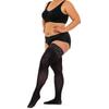 Lace Knee Thigh High Stockings Plus Size Elastic Long Socks XXXL Sexy Plus Size Stocking for Women 4XL 5xl 6xl