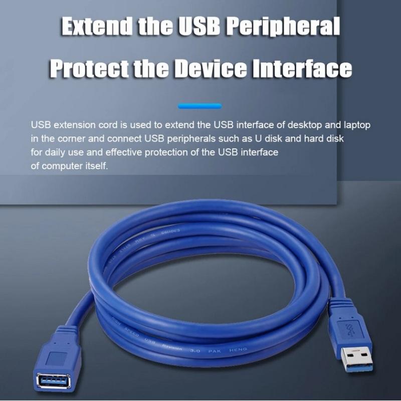 1,5 м Удлинительный кабель USB Удлинитель кабеля USB 3.0 Шнур передачи данных для кабеля Am to Af