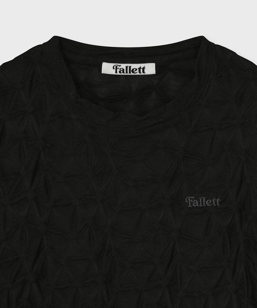 FALLETT Smoking Short Sleeve T-Shirt Black