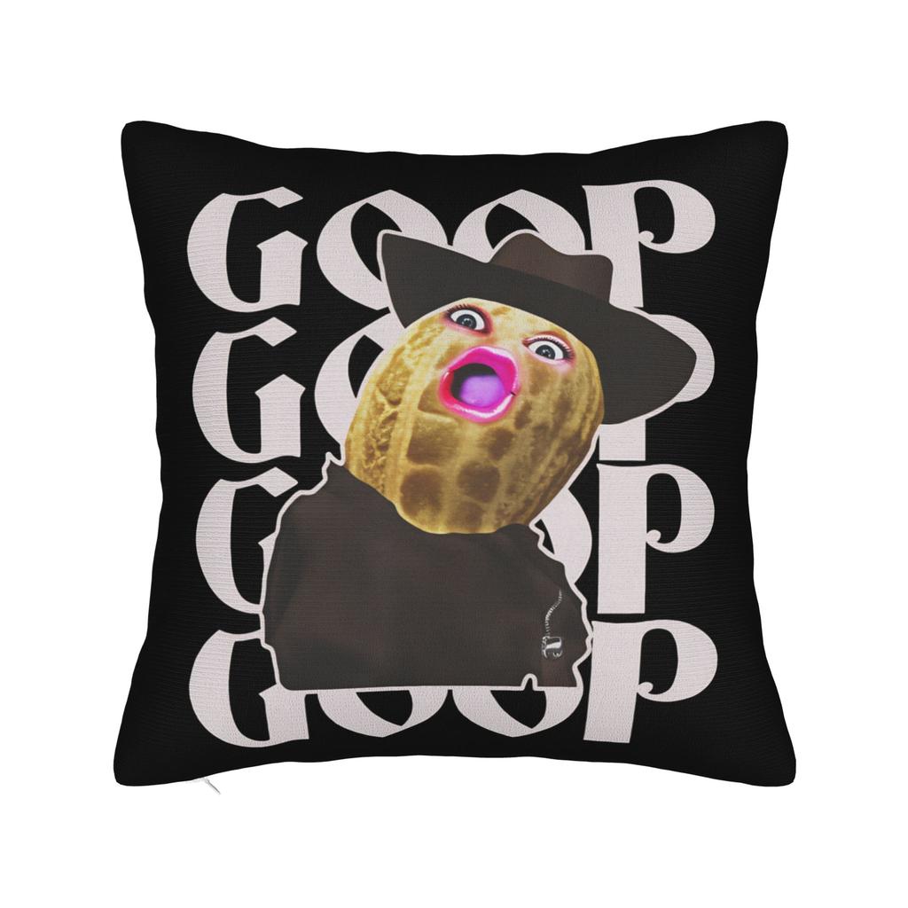 Pillow Case Funny The Burnt Peanut GOOP Bungulator Design Pillow Cover For Sofa Couch Bed Living Room Cute Funny Pillowcases