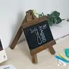 Nordic Style Retro Bar Chalkboard Mini Small Wooden Blackboard Desktop Memo Board  Home Office