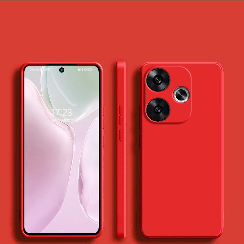 Для Redmi Turbo 3 Turbo3 чехол жидкий силиконовый защитный чехол для камеры задняя крышка телефона чехол для Xiaomi Redmi Turbo 3 Turbo3 мягкий чехол из ТПУ