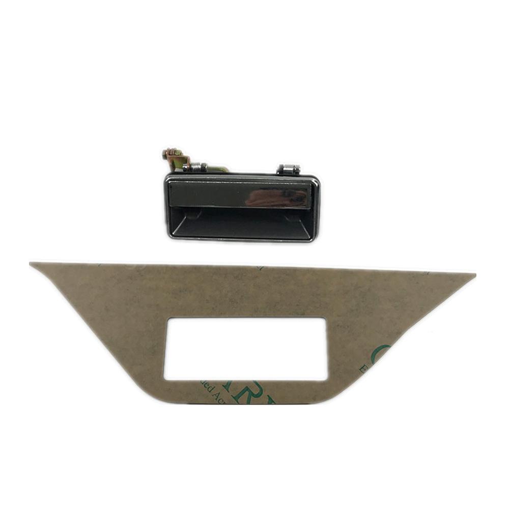 For Doosan Daewoo 55 60-7 Door lock protective cover door handle cover plate trim panel Cab door lock outer pull Excavator parts