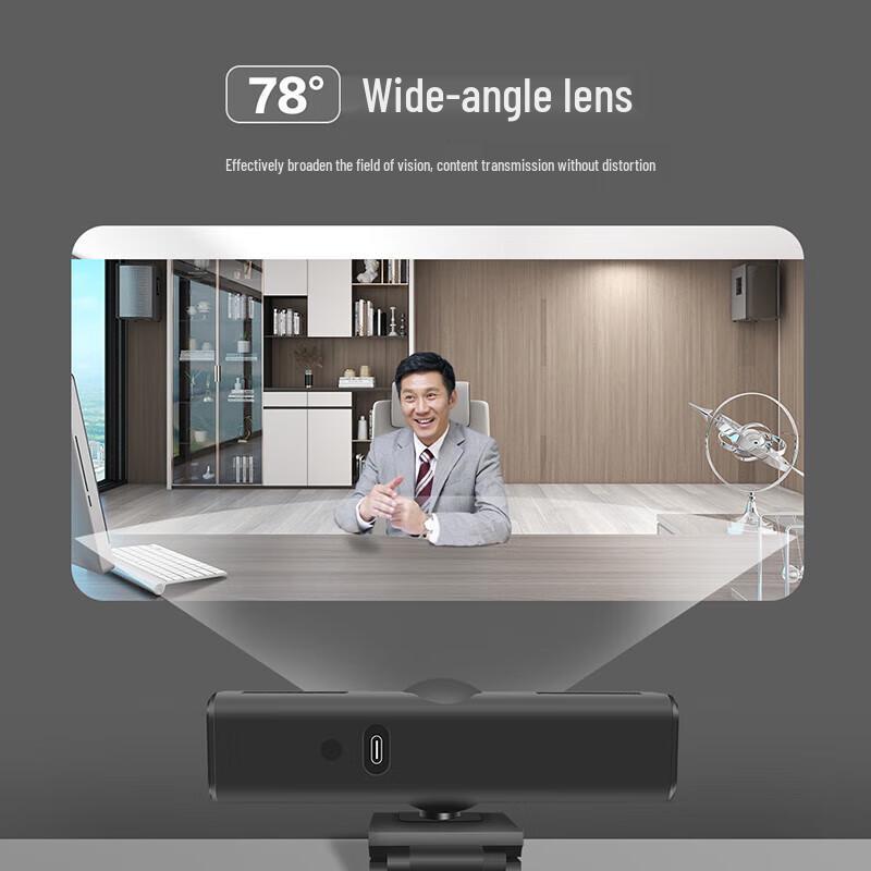 Lenovo thinkplus 4K HD USB Webcam with Autofocus (CN version)