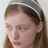 KINDABABY mesh line head band - white
