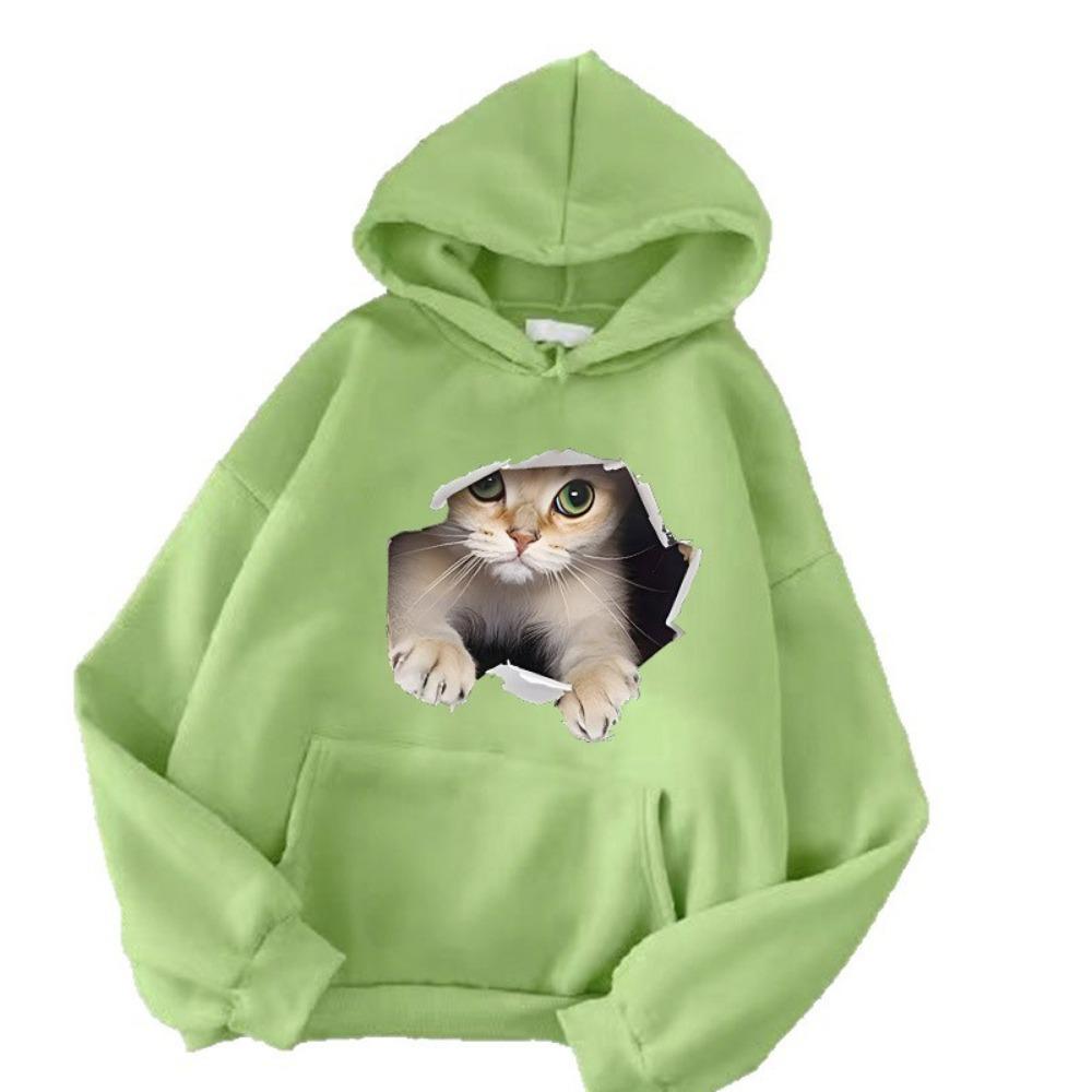 2025 осень и зима печатный худи американская печатная повседневная универсальная бархатная утолщенная трендовая куртка