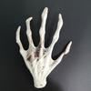 1 Pair Halloween Skeleton Hand Realistic Life Size Reusable Haunted House Ghost Festival Spooky Props Holiday Decoration Zombie Hand Party Supplies
