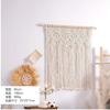 Тканый Хлопковый Канат Полый Занавес для Двери Гобелен Бахрома Фон Украшение Настенное Украшение Бытовой Занавес Перегородка для Прихожей