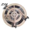 Portable Target Game Ax Throwing Dart Kit, with Wood Disc, 3 Adults Set Axes, Rope, for Indoor Outdoor Backyard Family Party