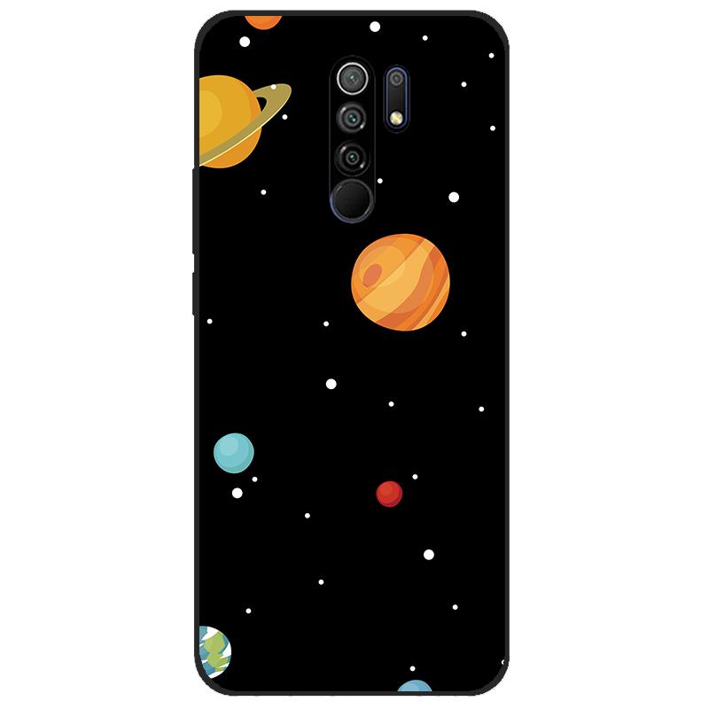 Cover For Xiaomi Redmi 9 Case Cat Flower Animal Cover Silicone Case For Redmi 9 redmi9 Cover Bumper Shockproof Phone Case Coque