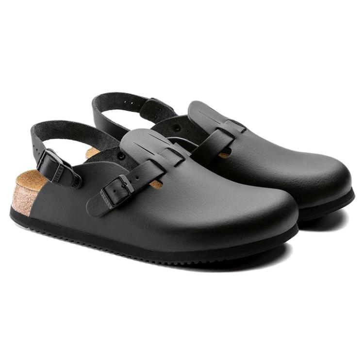 Birkenstock Kay Sl Кожа 'Черный' 1018226