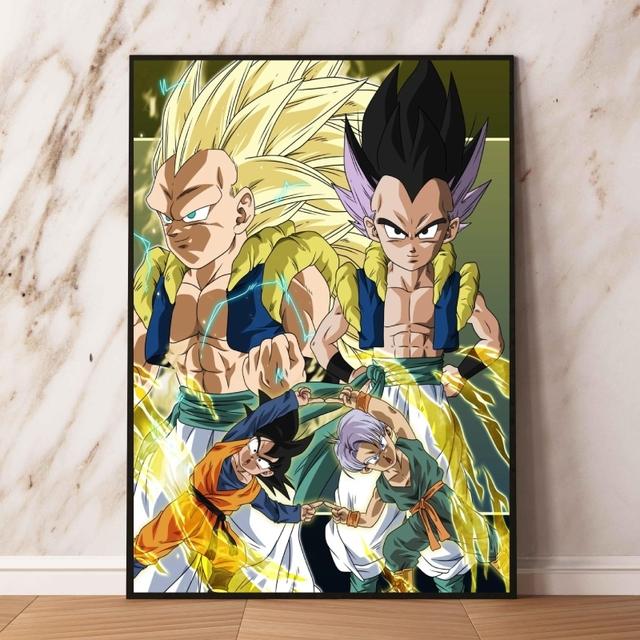 Dragon Ball Carot Art Мультипликационный персонаж Изображение на холсте Друг