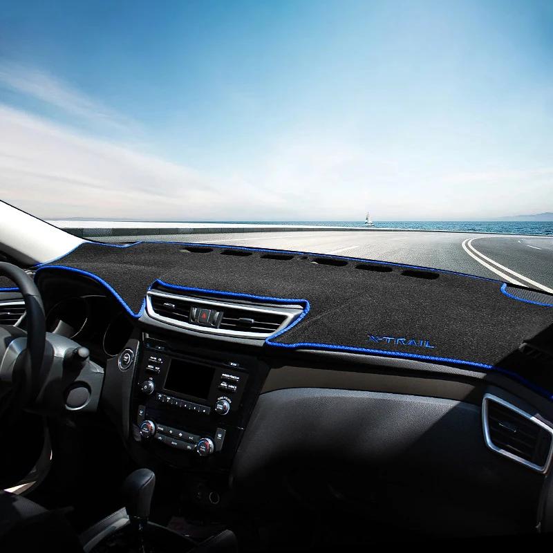 Чехол на приборную панель автомобиля, защитный чехол от солнца, защитный чехол от ультрафиолета, коврик для Nissan X-Trail T32 2014 2015 2016 2017 2018 2019 2020