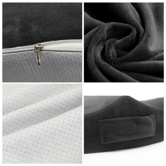 Подушка сиденья из пены с эффектом памяти, эргономичная подушка для стула, удобная подушка для поддержки осанки для домашнего офиса