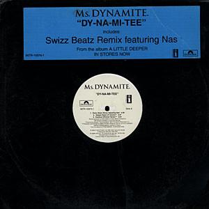 12-дюймовая пластинка MS. DYNAMITE DyNaMiTee INTR109741 Interscope Reco 2003 US Rap HipHopRB Б/у