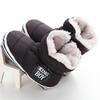 Winter Infant Snow Boots Baby Boy Girl Shoes Soft Sole Glitter Zipper First Walker Toddler Plush Lined Prewalker Newborn Fleece Boots 0-18M