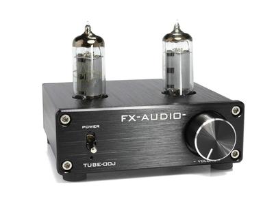 Аутентичный ламповый линейный усилитель FX-AUDIO-TUBE-00J (черный)