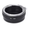 Manual Lens Mount Adapter High Precision PB Mount Lens Converter Ring for NEX‑C3 NEX‑5C A7 A7S