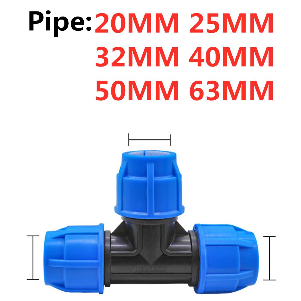 1 шт. ПЭ соединительная труба фитинги 20 мм 25 мм 32 мм водопроводная труба прямая 1/2" 3/4" 1" резьба быстроразъемное соединение живое соединение