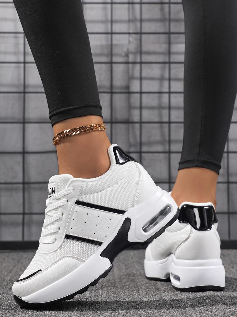 Женские повседневные кроссовки на шнуровке - Легкая обувь для ходьбы