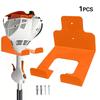 Iron Construction Wall Mounted Trimmer Rack Heavy Duty Lawn Mower Storage Rack  For Dad