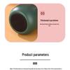 Двухслойный вакуумный термос из нержавеющей стали 304 с ремешком – Портативная бутылка для кофе и воды для активного отдыха и спорта