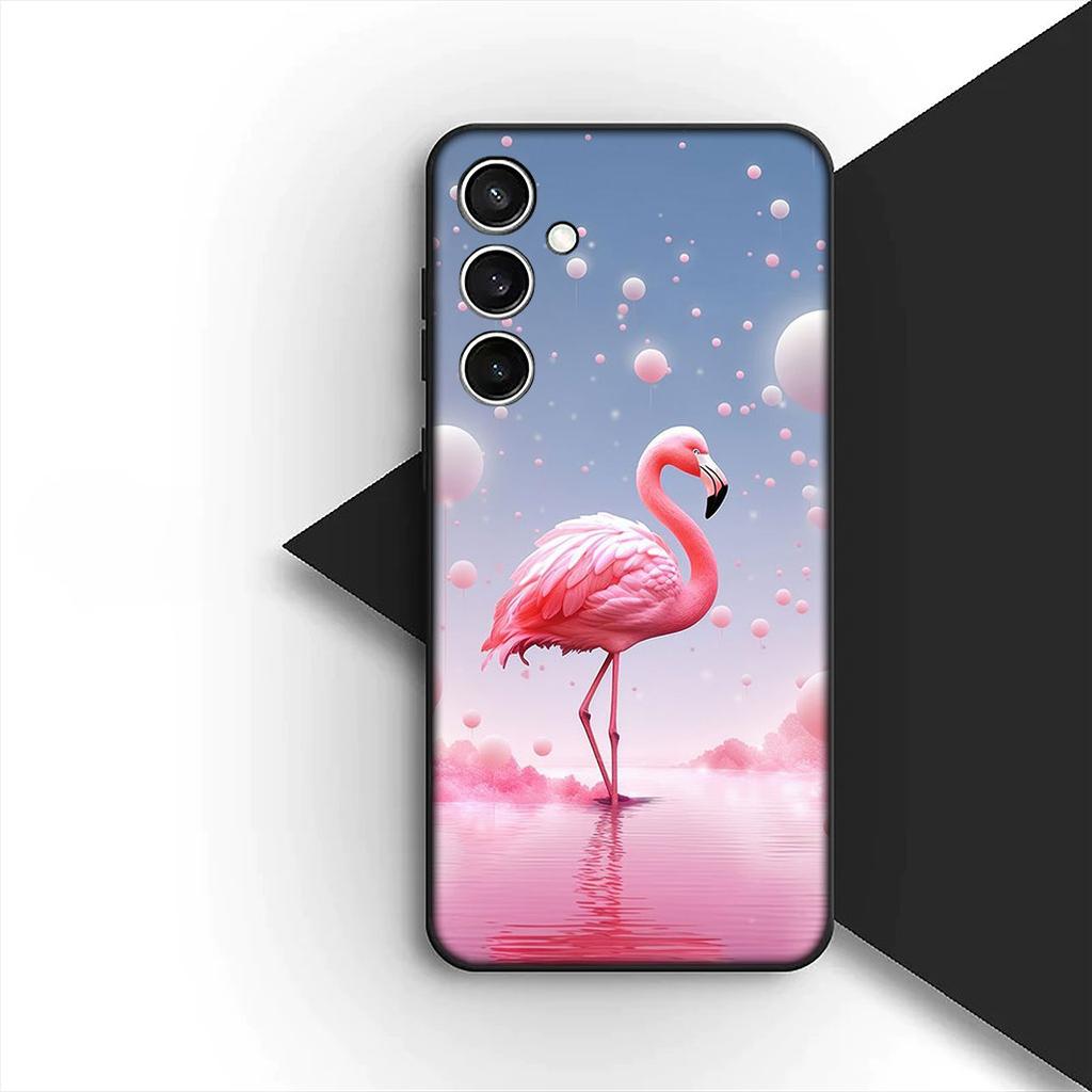 Casing for Samsung Galaxy A35 A36 A55 A26 A05 A06 A14 A50 A51 A53 A54 A12 A13 A23 Phone Cover Protective Case Flamingo