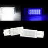 CANbus Белый Синий Для Seat Ateca Alhambra Skoda Superb Rapid VW Passat B6 B7 Golf 5 6 Caddy Светодиодная подсветка пространства для ног Лампы перчаточного ящика