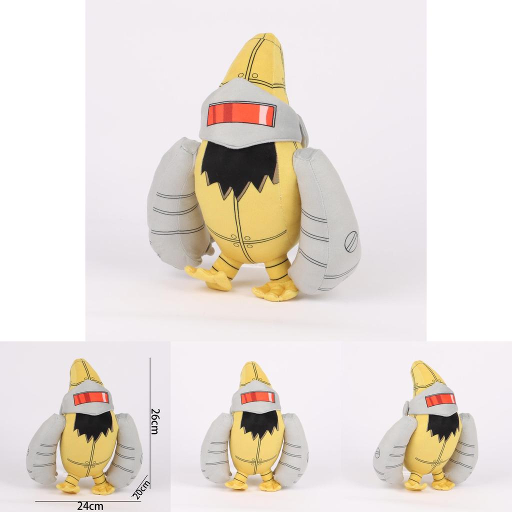 Плюшевая игрушка Mrbeast Lab Banana Blasta с мягким коротким ворсом для детей и фанатов