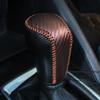 Кожаный чехол для ручки переключения передач автомобиля Mazda 3 Axela Atenza CX-5 CX3 CX-3 CX5 2015-2020 AT Gear Head Collars Чехлы для ручного тормоза