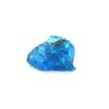 Stones and Minerals. Neon Blue Apatite. 1.85 Ct. Betroka, Anosy, Madagascar.