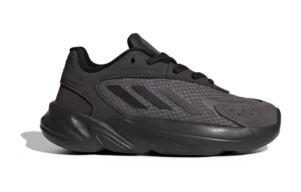 Adidas Originals Ozelia Abrasion Resistant Slip Resistant Support Low top Kids Lifestyle Shoes Black Kids' IF5906