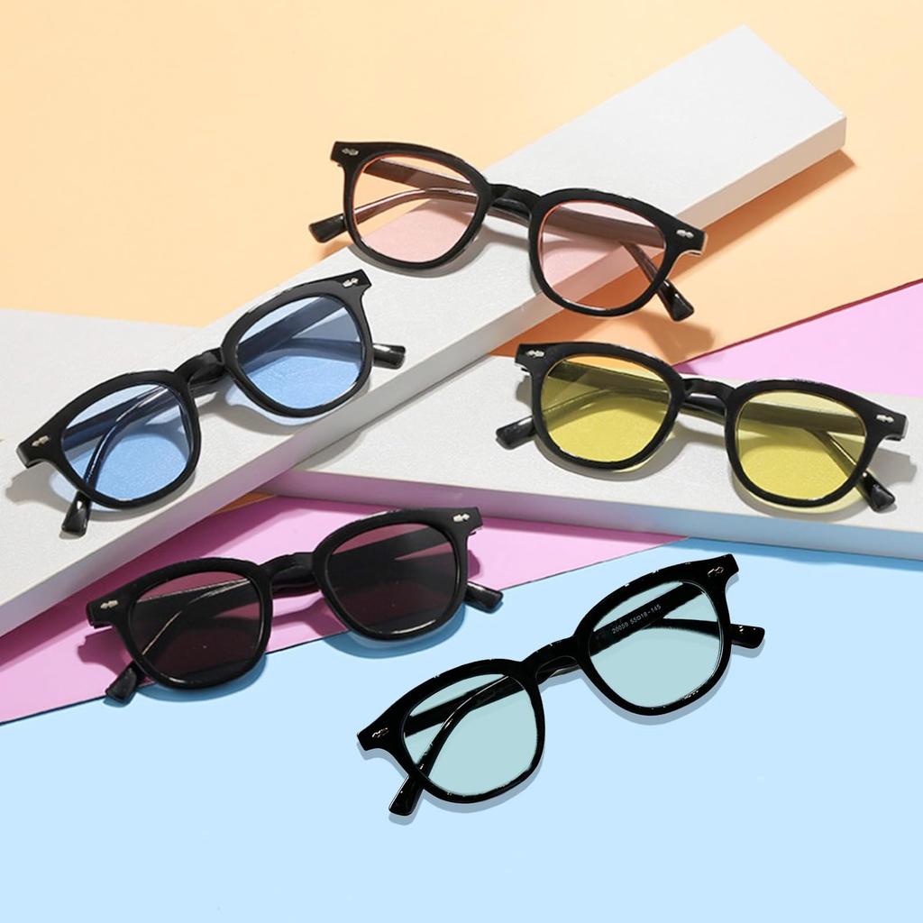 Солнцезащитные очки Feisedy для мужчин и женщин UV400 Защита от ультрафиолета Модные очки Цветные линзы для очков Унисекс Цветные солнцезащитные очки B1189