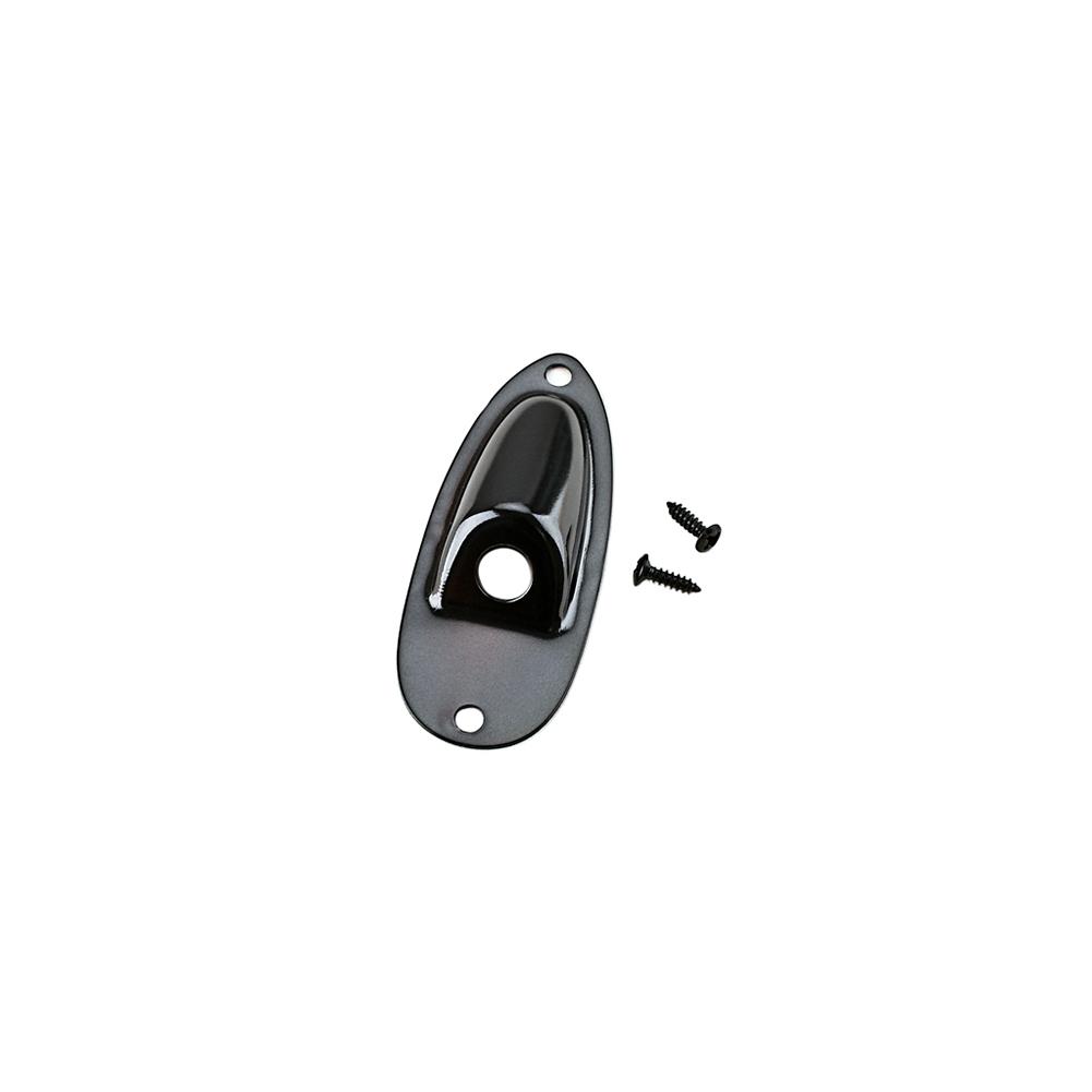 Guitar Jack Plate Replacement Guitar Output Jack Boat Shaped Socket Parts Musical Instrument Accessories