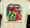 НОВАЯ Винтажная 1988 MONSTER OF ROCK Белая мужская S-234XL Футболка F017 Унисекс Футболка
