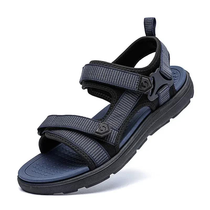 SYTK Sandal Men 2024 летние сандалии для мужчин пляжные сандалии для отдыха мужская летняя обувь легкая повседневная обувь для отдыха на открытом воздухе