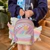 School Bag New Foreign Style Little Girl Backpack Love Small Wings Lightweight and Versatile Go Out Snack Bag Batch