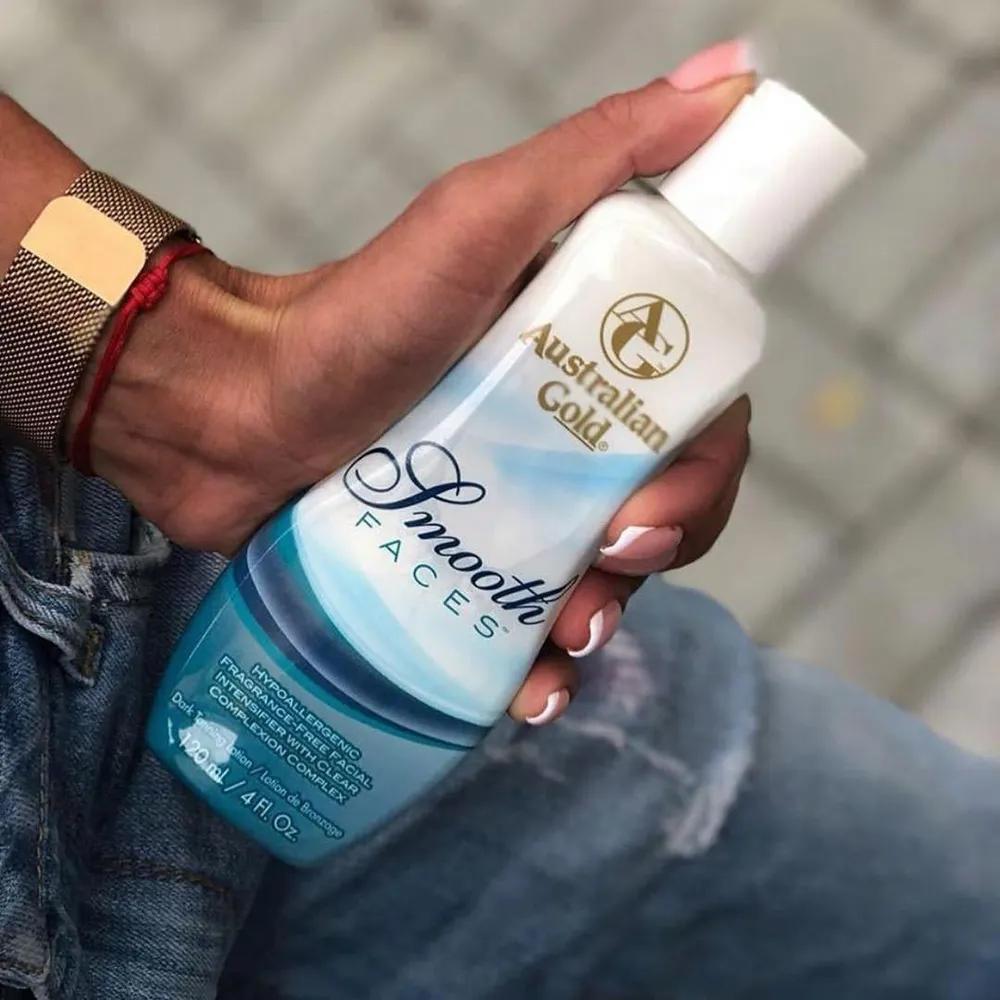 Australian Gold Smooth Faces Intensifier Tanning Lotion for Face 120mL