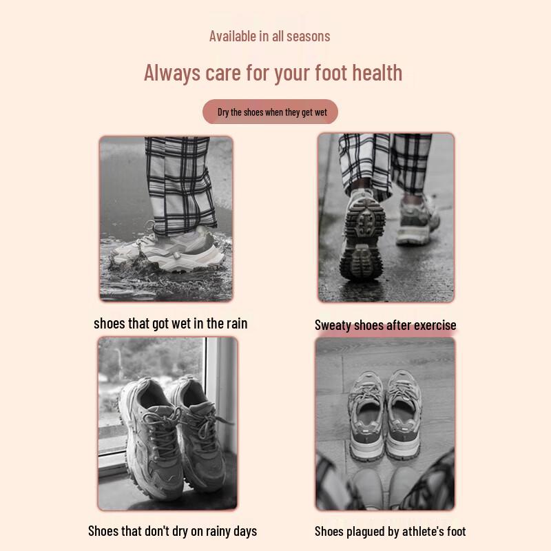 Rainbow Foldable Electric Shoe Dryer