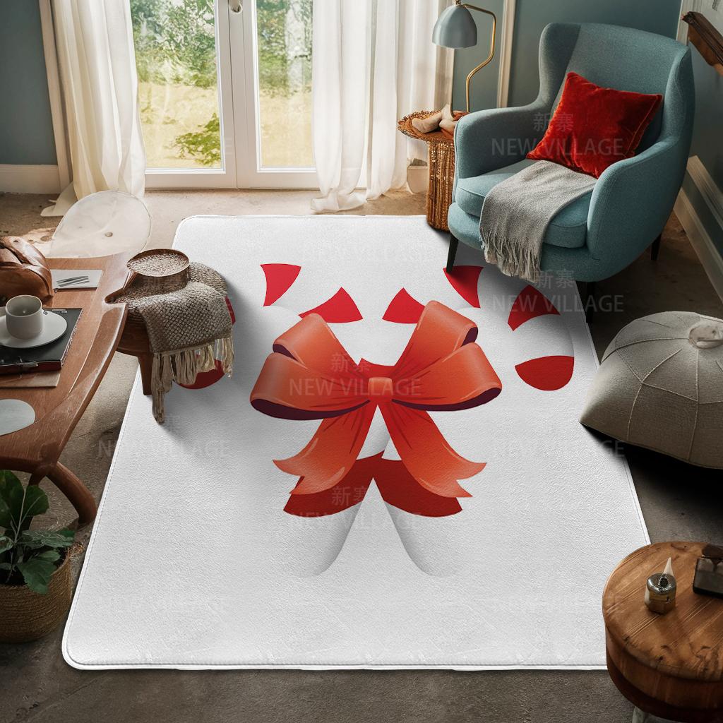 Ковер у входа в дом Домашний коврик у двери Гостиная Ванная Комната Ноги ванная комната Нескользящие коврики с водопоглощением для ванной Счастливого Рождества зима
