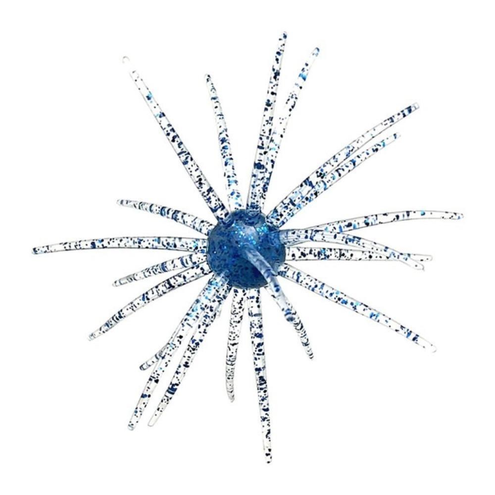 2PCS 2.8g 8.7g Silicone Worm Lure Dice Urchin BFS Fishing Lure Hot Fishing Sea Urchin Lures