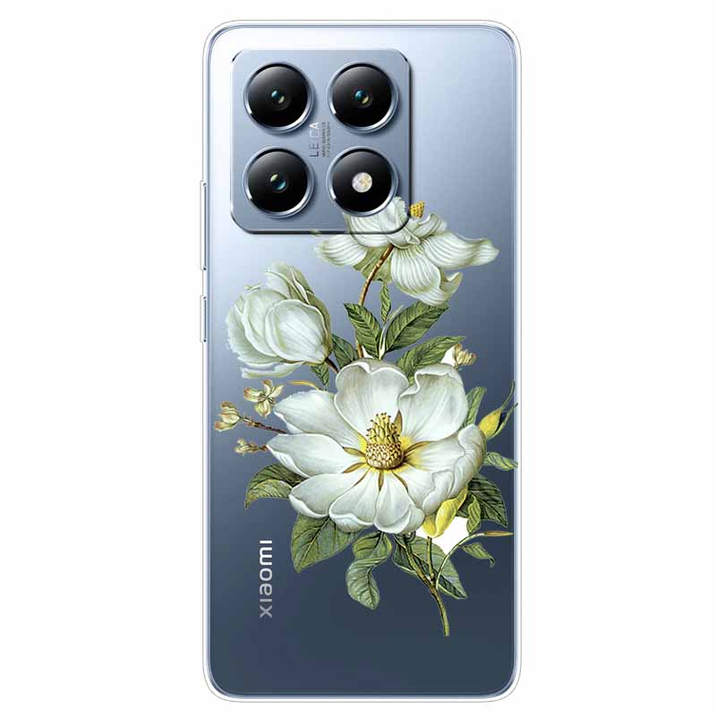 Чехол для Xiaomi 14T Pro 6.67'' Прозрачный ТПУ Силиконовый Funda Capa для Xiaomi 14T Мягкие Чехлы Mi 14t 14 t 2024 Прозрачный Coques сумка
