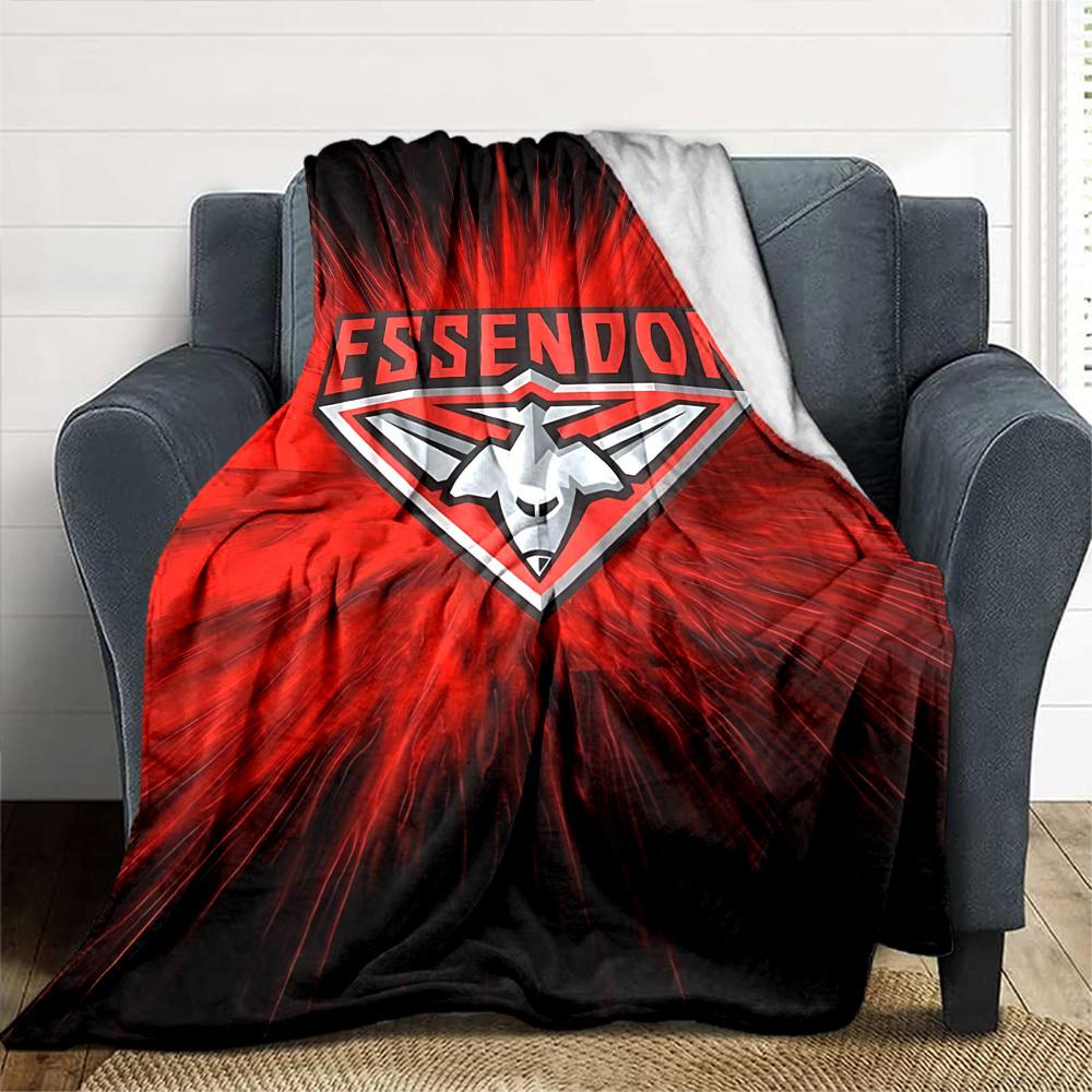 1pc Essendon Throw Blanket Soft Flannel, Cozy All Season Polyester Perfect for Home, Office